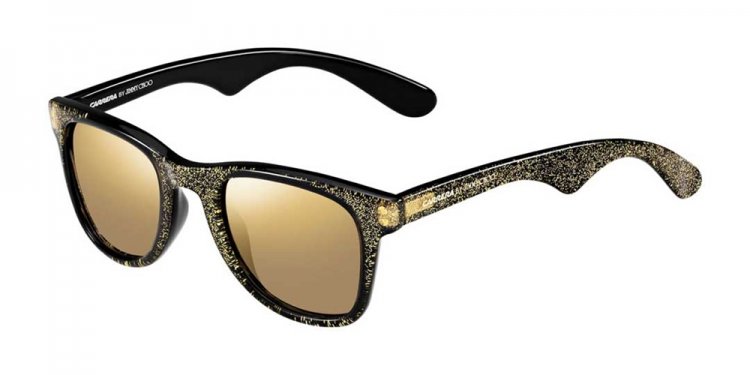 Black Sunglasses with Gold