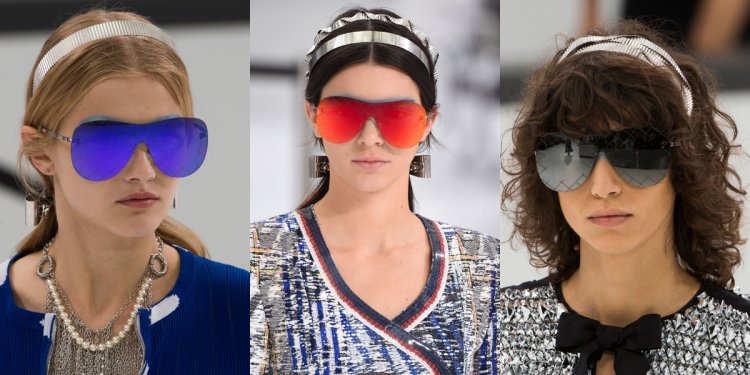 Chanel aviator sunglasses
