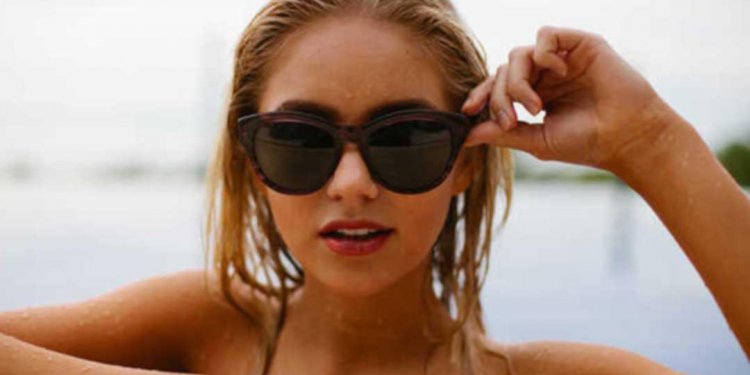 Model sunglasses model