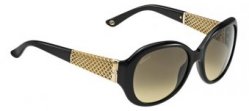 black and gold ladies gucci sunglasses