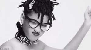 Fierce! The 15-year-old daughter of Will Smith and Jada Pinkett rocked an edgy look for the black and white campaign