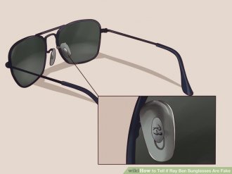 Image titled Tell if Ray Ban Sunglasses Are Fake Step 7