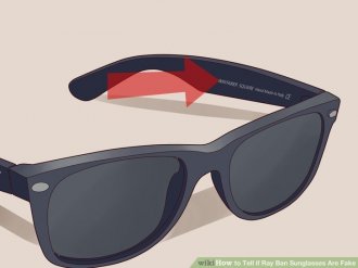 Image titled Tell if Ray Ban Sunglasses Are Fake Step 9