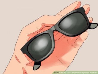 Image titled Tell if Ray Ban Sunglasses Are Fake Step 2