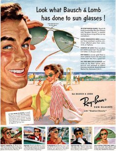 old Ray-Ban advertisement