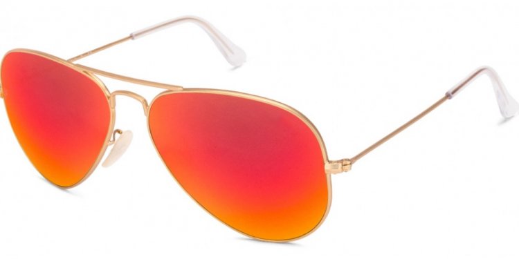 Red Ray Ban Aviators