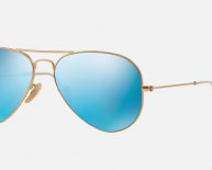 Blue Aviators Sunglasses