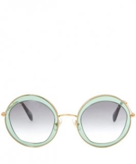 Translucent Oversize Round Sunglasses