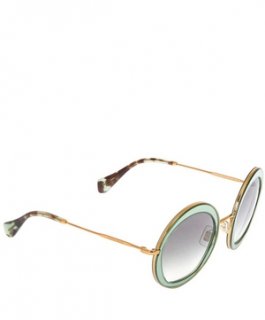 Translucent Oversize Round Sunglasses